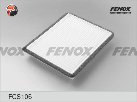 Fenox FCS106 Filtr kabinowy FCS106: Dobra cena w Polsce na 2407.PL - Kup Teraz!