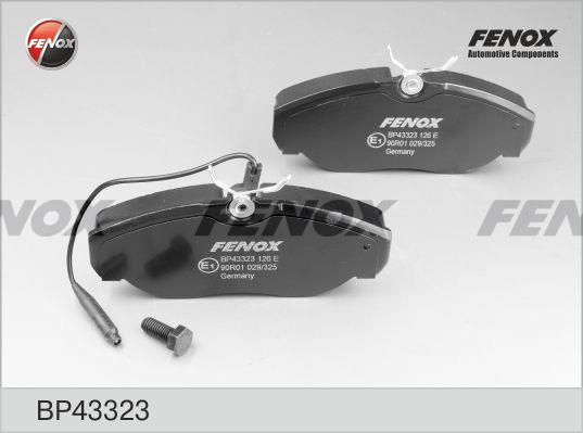 Fenox BP43323 Brake Pad Set, disc brake BP43323: Buy near me in Poland at 2407.PL - Good price!