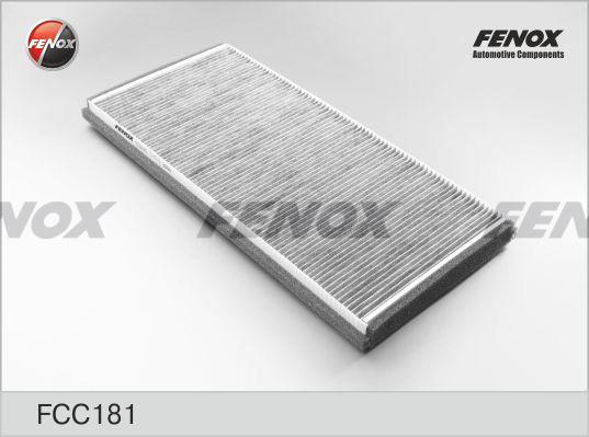 Fenox FCC181 Фільтр салону з активованим вугіллям FCC181: Приваблива ціна - Купити у Польщі на 2407.PL!