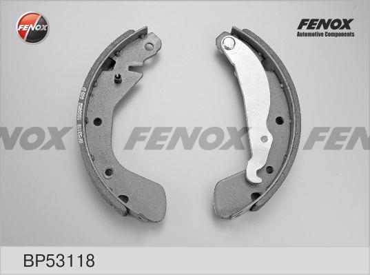 Fenox BP53118 Колодки тормозные барабанные, комплект BP53118: Отличная цена - Купить в Польше на 2407.PL!