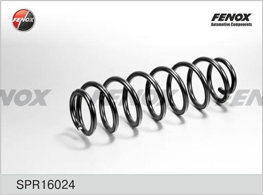 Fenox SPR16024 Coil Spring SPR16024: Buy near me in Poland at 2407.PL - Good price!