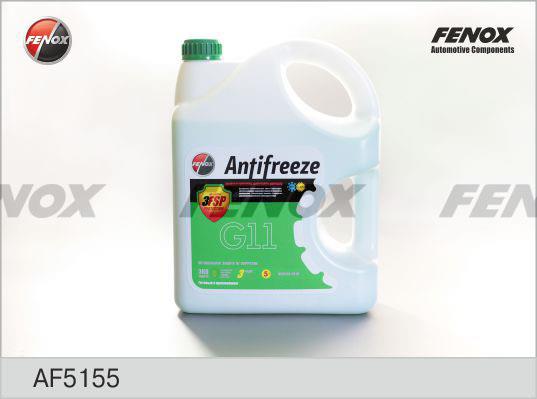 Fenox AF5155 Antifreeze Fenox G11 green, ready to use -40, 5L AF5155: Buy near me in Poland at 2407.PL - Good price!