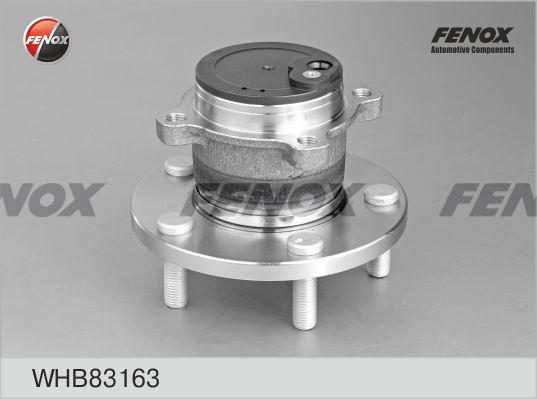 Fenox WHB83163 Wheel hub with rear bearing WHB83163: Buy near me in Poland at 2407.PL - Good price!
