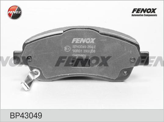 Fenox BP43049 Тормозные колодки дисковые, комплект BP43049: Отличная цена - Купить в Польше на 2407.PL!