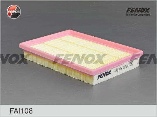 Fenox FAI108 Filtr powietrza FAI108: Dobra cena w Polsce na 2407.PL - Kup Teraz!