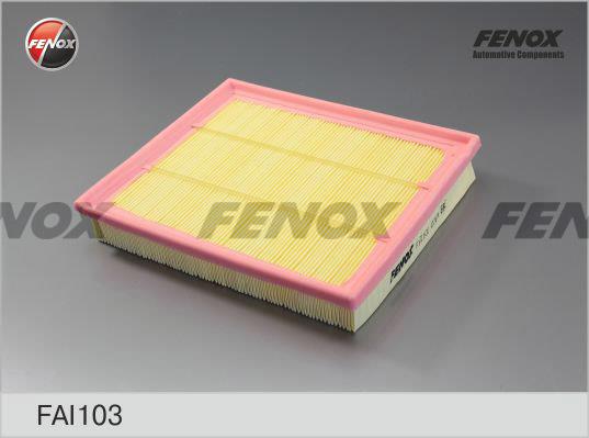 Fenox FAI103 Filtr powietrza FAI103: Dobra cena w Polsce na 2407.PL - Kup Teraz!