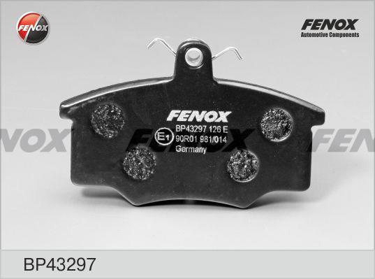Fenox BP43297 Brake Pad Set, disc brake BP43297: Buy near me in Poland at 2407.PL - Good price!