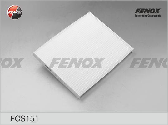 Fenox FCS151 Фильтр салона FCS151: Отличная цена - Купить в Польше на 2407.PL!