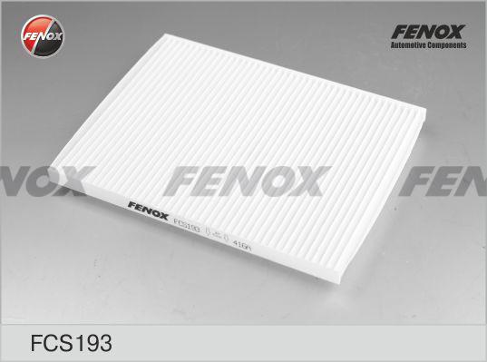 Fenox FCS193 Filter, interior air FCS193: Buy near me in Poland at 2407.PL - Good price!