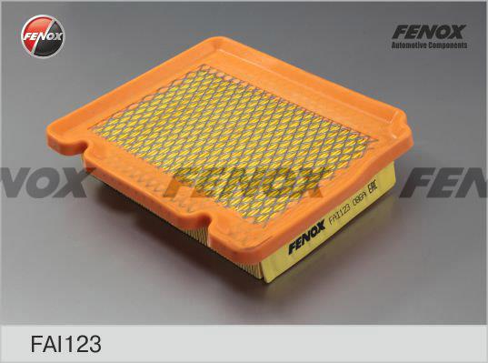 Fenox FAI123 Повітряний фільтр FAI123: Приваблива ціна - Купити у Польщі на 2407.PL!