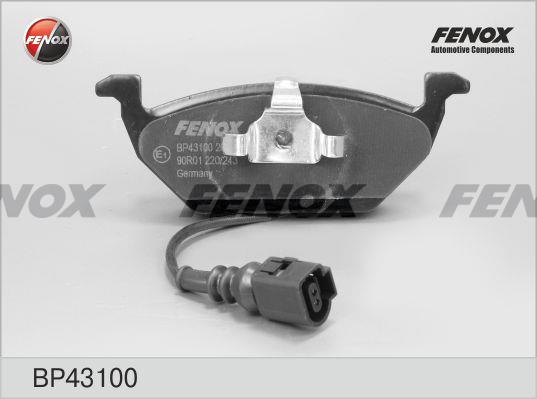 Fenox BP43100 Гальмівні колодки, комплект BP43100: Купити у Польщі - Добра ціна на 2407.PL!