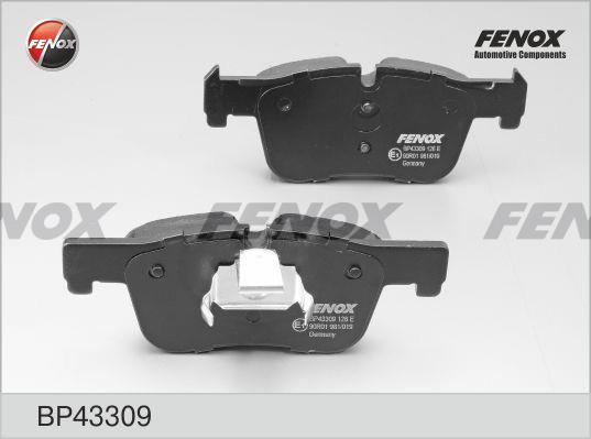 Fenox BP43309 Brake Pad Set, disc brake BP43309: Buy near me in Poland at 2407.PL - Good price!