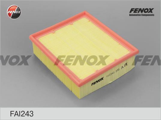 Fenox FAI243 Воздушный фильтр FAI243: Отличная цена - Купить в Польше на 2407.PL!