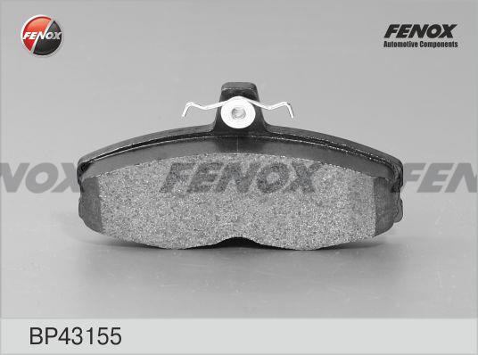 Fenox BP43155 Brake Pad Set, disc brake BP43155: Buy near me in Poland at 2407.PL - Good price!