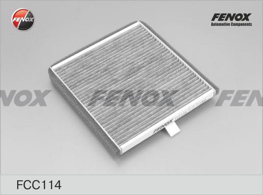 Fenox FCC114 Activated Carbon Cabin Filter FCC114: Buy near me in Poland at 2407.PL - Good price!