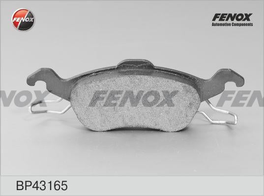 Fenox BP43165 Тормозные колодки дисковые, комплект BP43165: Отличная цена - Купить в Польше на 2407.PL!