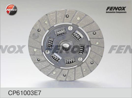 Fenox CP61003E7 Clutch disc CP61003E7: Buy near me in Poland at 2407.PL - Good price!