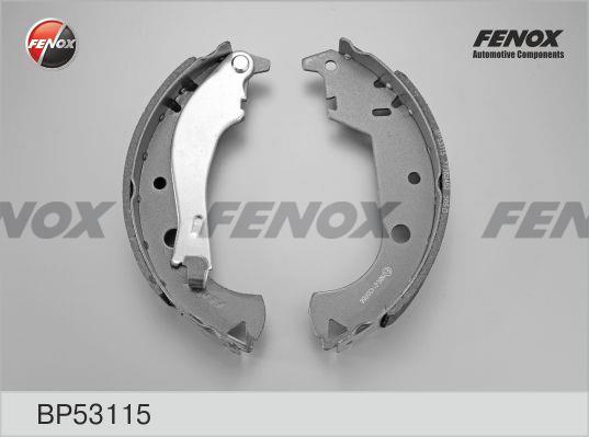 Fenox BP53115 Колодки тормозные барабанные, комплект BP53115: Отличная цена - Купить в Польше на 2407.PL!