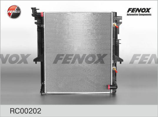Fenox RC00202 Radiator, engine cooling RC00202: Buy near me in Poland at 2407.PL - Good price!