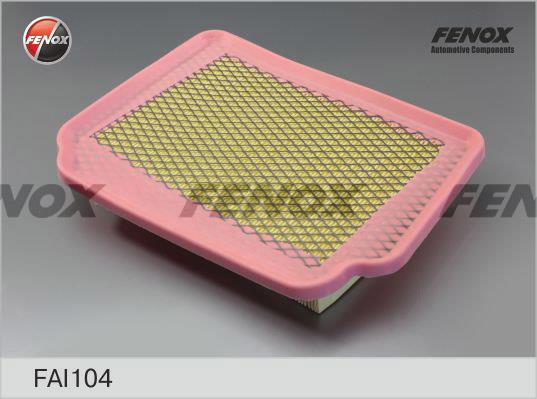 Fenox FAI104 Filtr powietrza FAI104: Atrakcyjna cena w Polsce na 2407.PL - Zamów teraz!