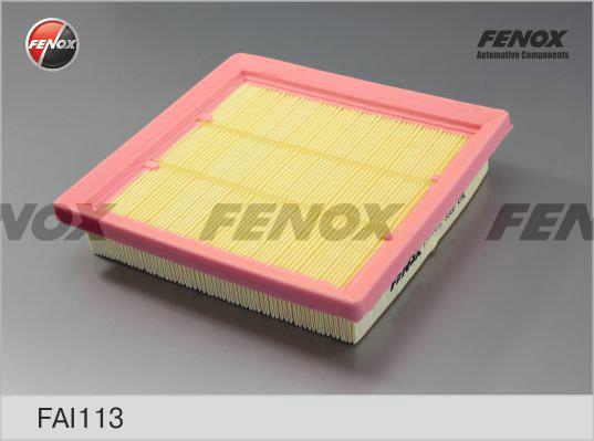 Fenox FAI113 Повітряний фільтр FAI113: Приваблива ціна - Купити у Польщі на 2407.PL!