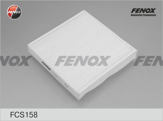 Fenox FCS158 Filtr kabinowy FCS158: Dobra cena w Polsce na 2407.PL - Kup Teraz!