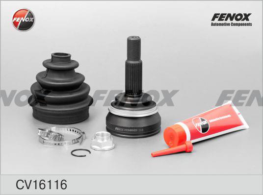 Fenox CV16116 Шарнир равных угловых скоростей (ШРУС) CV16116: Отличная цена - Купить в Польше на 2407.PL!