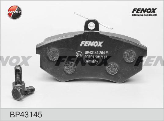 Fenox BP43145 Brake Pad Set, disc brake BP43145: Buy near me in Poland at 2407.PL - Good price!