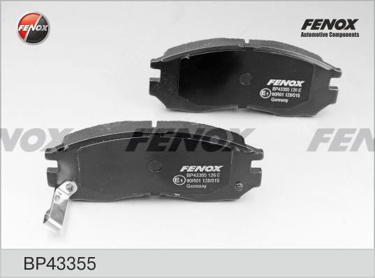 Fenox BP43355 Гальмівні колодки, комплект BP43355: Приваблива ціна - Купити у Польщі на 2407.PL!
