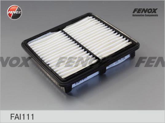 Fenox FAI111 Filtr powietrza FAI111: Dobra cena w Polsce na 2407.PL - Kup Teraz!
