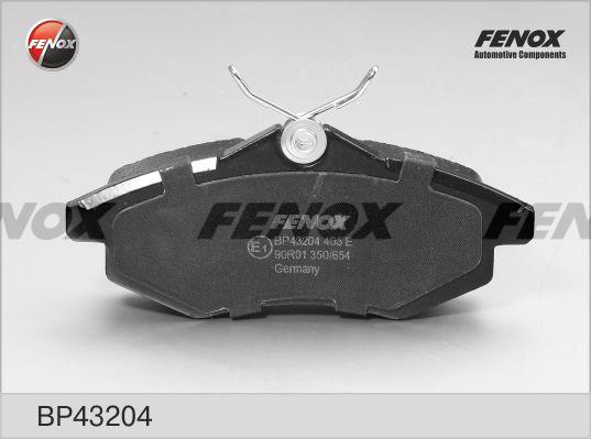Fenox BP43204 Brake Pad Set, disc brake BP43204: Buy near me in Poland at 2407.PL - Good price!