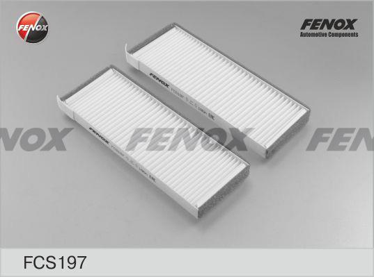 Fenox FCS197 Filter, interior air FCS197: Buy near me in Poland at 2407.PL - Good price!