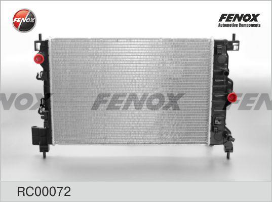 Fenox RC00072 Radiator, engine cooling RC00072: Buy near me in Poland at 2407.PL - Good price!