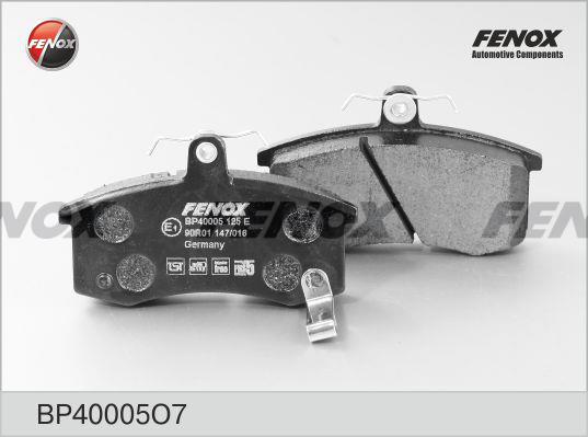 Fenox BP40005O7 Brake Pad Set, disc brake BP40005O7: Buy near me in Poland at 2407.PL - Good price!