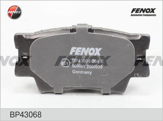 Fenox BP43068 Гальмівні колодки, комплект BP43068: Приваблива ціна - Купити у Польщі на 2407.PL!