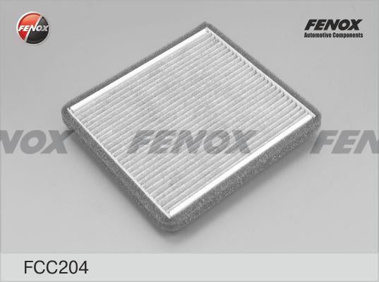Fenox FCC204 Activated Carbon Cabin Filter FCC204: Buy near me in Poland at 2407.PL - Good price!
