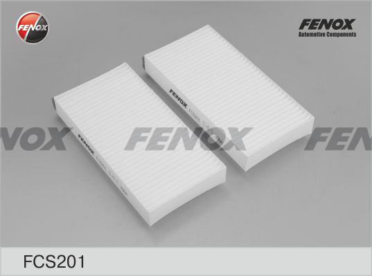 Fenox FCS201 Фільтр салону FCS201: Купити у Польщі - Добра ціна на 2407.PL!