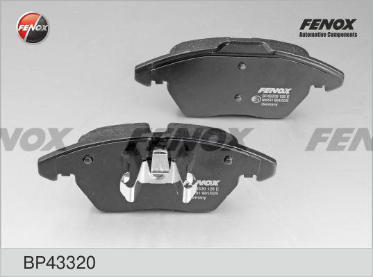 Fenox BP43320 Тормозные колодки дисковые, комплект BP43320: Отличная цена - Купить в Польше на 2407.PL!