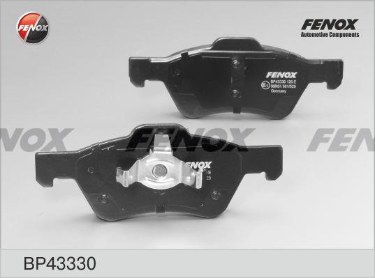 Fenox BP43330 Brake Pad Set, disc brake BP43330: Buy near me in Poland at 2407.PL - Good price!
