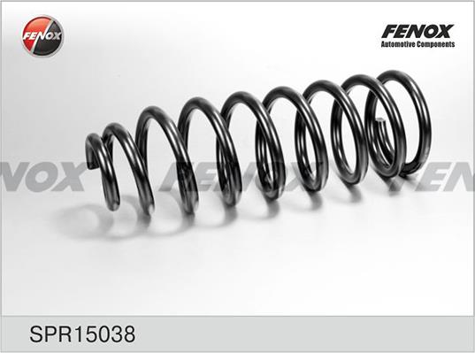 Fenox SPR15038 Suspension spring front SPR15038: Buy near me in Poland at 2407.PL - Good price!