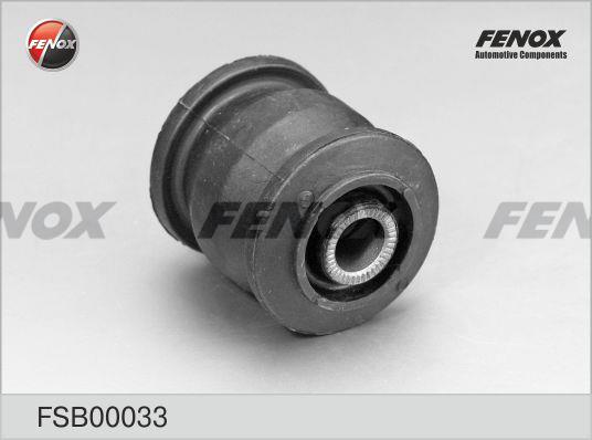 Fenox FSB00033 Сайлентблок задней цапфы FSB00033: Отличная цена - Купить в Польше на 2407.PL!
