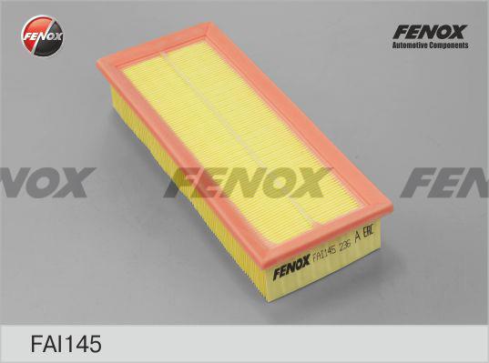 Fenox FAI145 Filtr powietrza FAI145: Dobra cena w Polsce na 2407.PL - Kup Teraz!