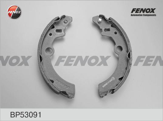 Fenox BP53091 Колодки тормозные барабанные, комплект BP53091: Отличная цена - Купить в Польше на 2407.PL!