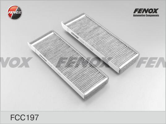 Fenox FCC197 Filtr kabinowy z węglem aktywnym FCC197: Dobra cena w Polsce na 2407.PL - Kup Teraz!