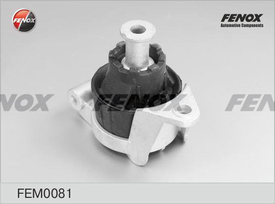 Fenox FEM0081 Engine mount, rear FEM0081: Buy near me in Poland at 2407.PL - Good price!