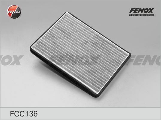 Fenox FCC136 Filtr kabinowy z węglem aktywnym FCC136: Atrakcyjna cena w Polsce na 2407.PL - Zamów teraz!