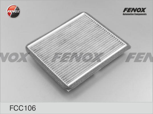 Fenox FCC106 Фильтр салона с активированным углем FCC106: Отличная цена - Купить в Польше на 2407.PL!