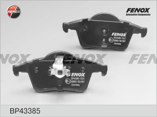 Fenox BP43385 Brake Pad Set, disc brake BP43385: Buy near me in Poland at 2407.PL - Good price!