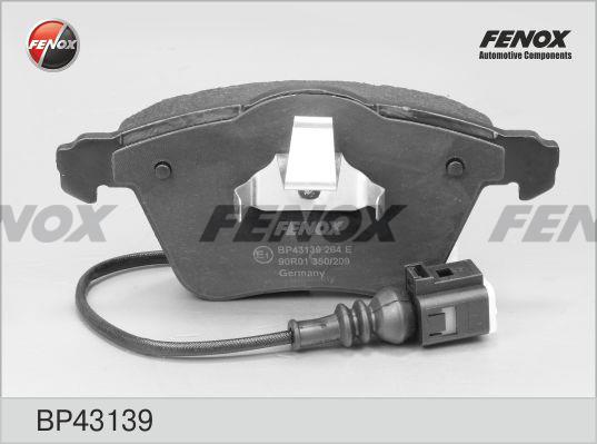 Fenox BP43139 Brake Pad Set, disc brake BP43139: Buy near me in Poland at 2407.PL - Good price!