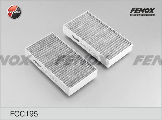 Fenox FCC195 Filtr kabinowy z węglem aktywnym FCC195: Dobra cena w Polsce na 2407.PL - Kup Teraz!